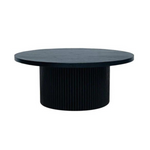 Ellie Round Coffee Table - Black