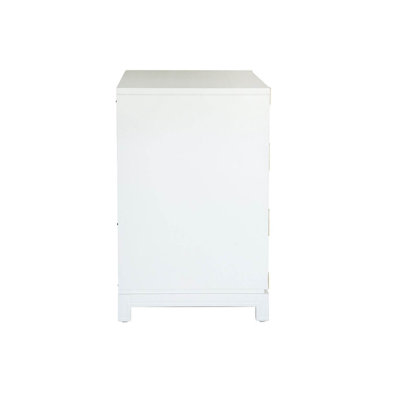 Small Carlyle Campaign Dresser - White