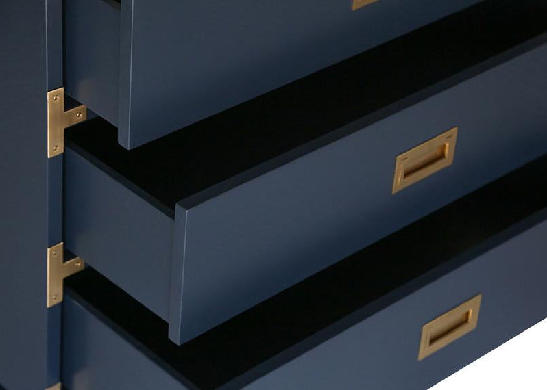 Small Carlyle Campaign Dresser - Navy