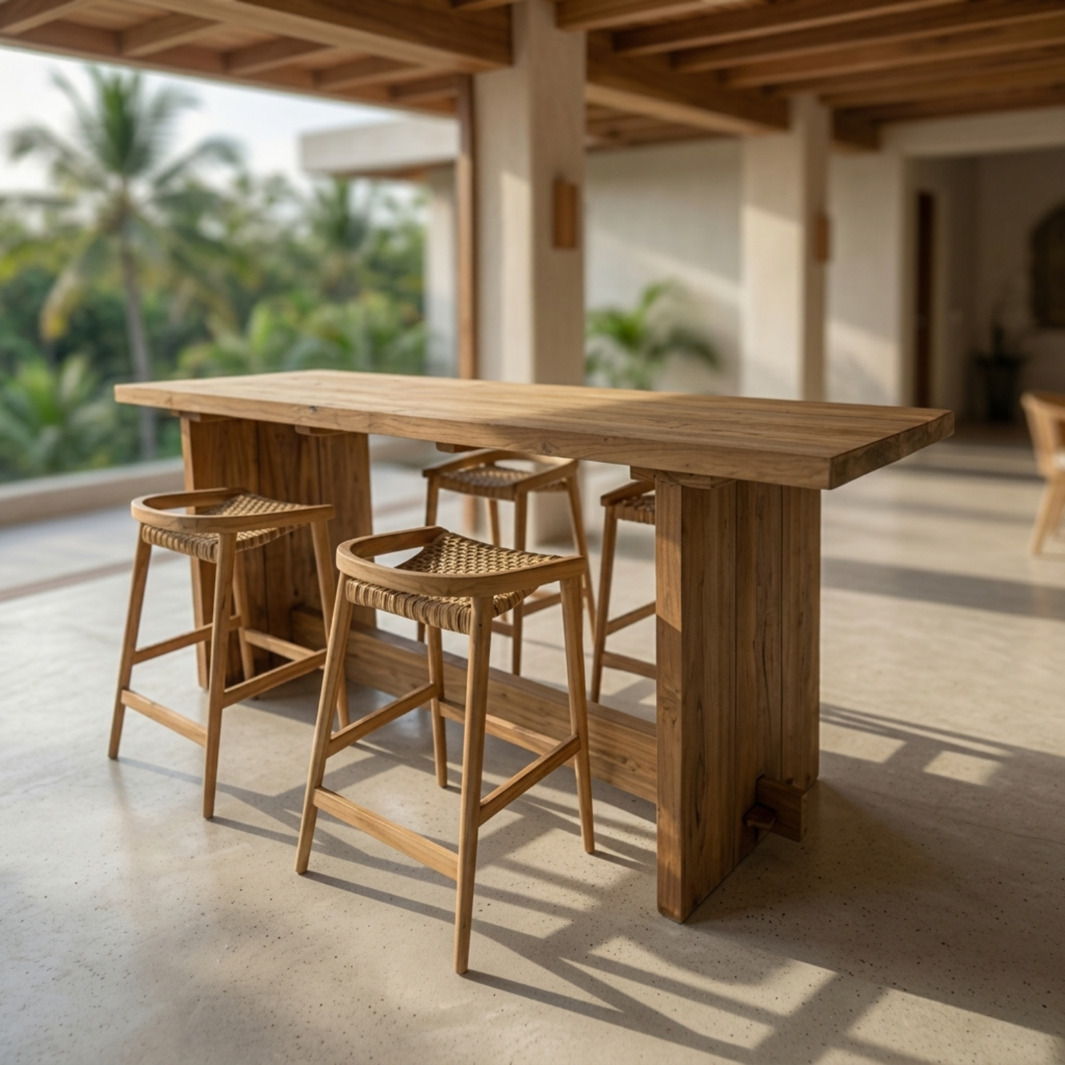 Azur Outdoor Counter Stool