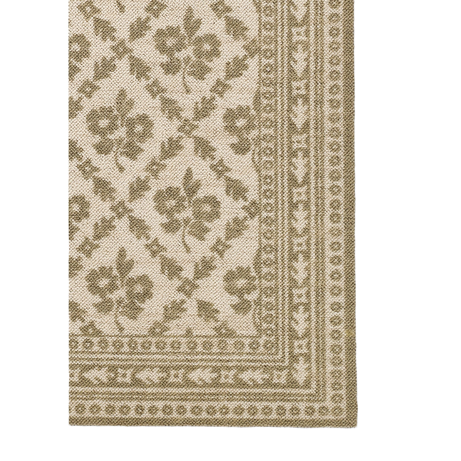 Bibury Vine Diamond Lattice Rug