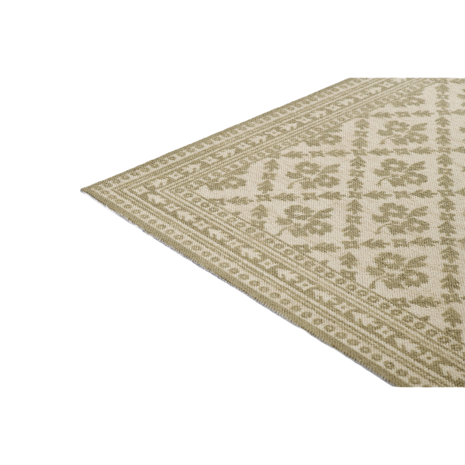 Bibury Vine Diamond Lattice Rug