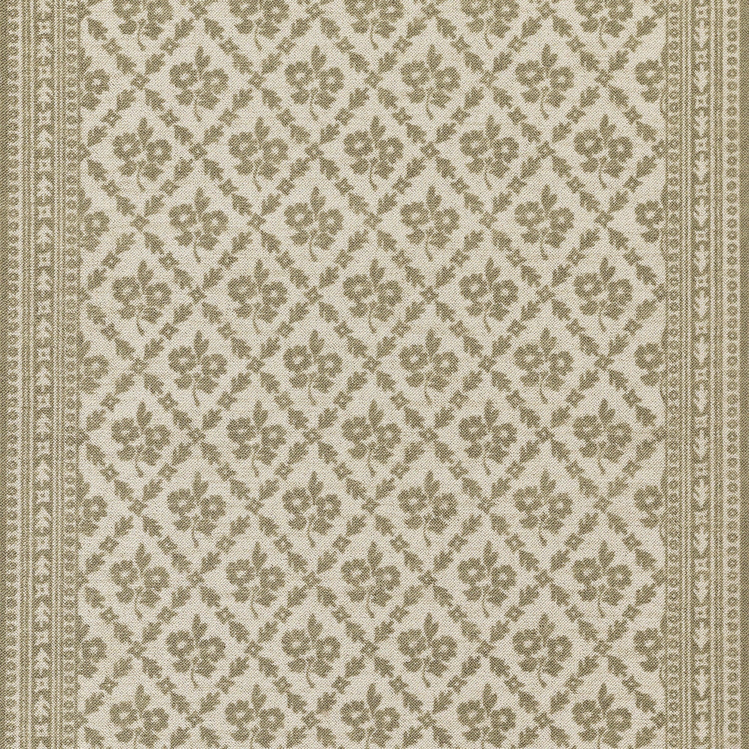 Bibury Vine Diamond Lattice Rug