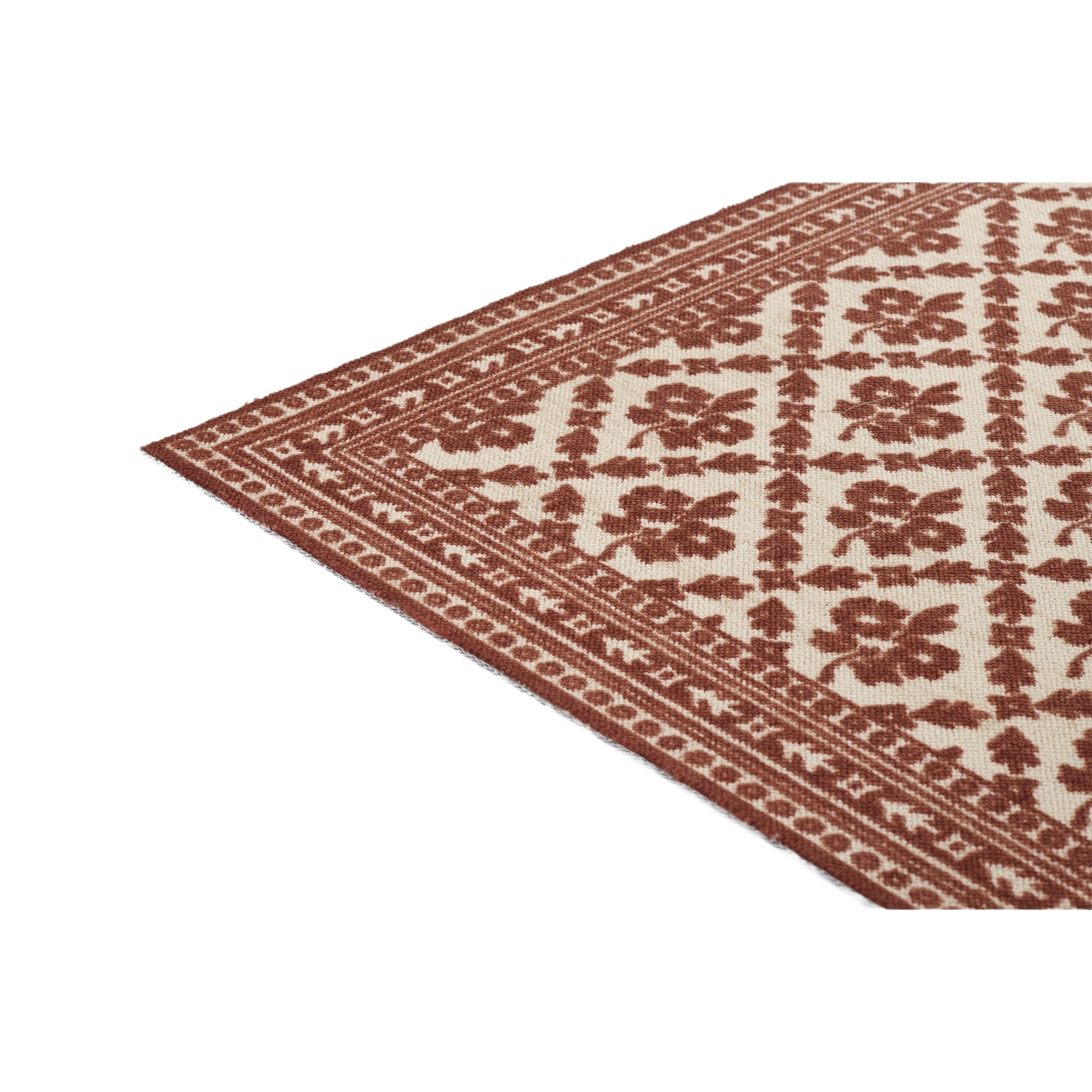 Bibury Vine Diamond Lattice Rug