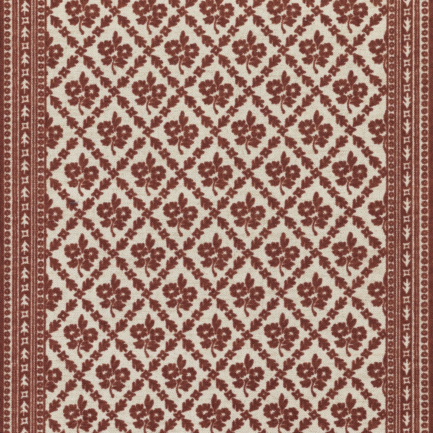 Bibury Vine Diamond Lattice Rug