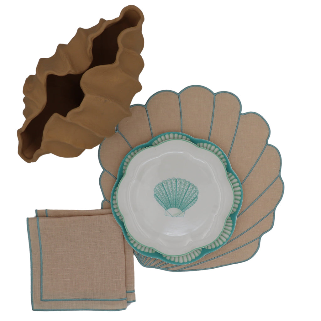 Balearic Blu Starter Plate - Set of 4 (+1 Bonus Plate)