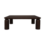 Milena Outdoor Coffee Table Brown