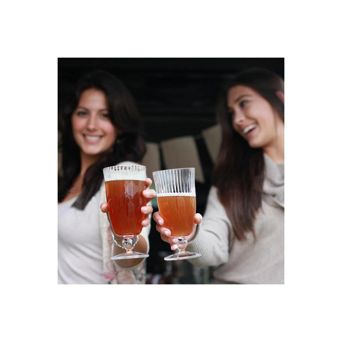 VIDA Acrylic Tumbler Set of 4 (Clear)