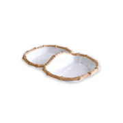 VIDA Bamboo Double Dip (White and Natural)