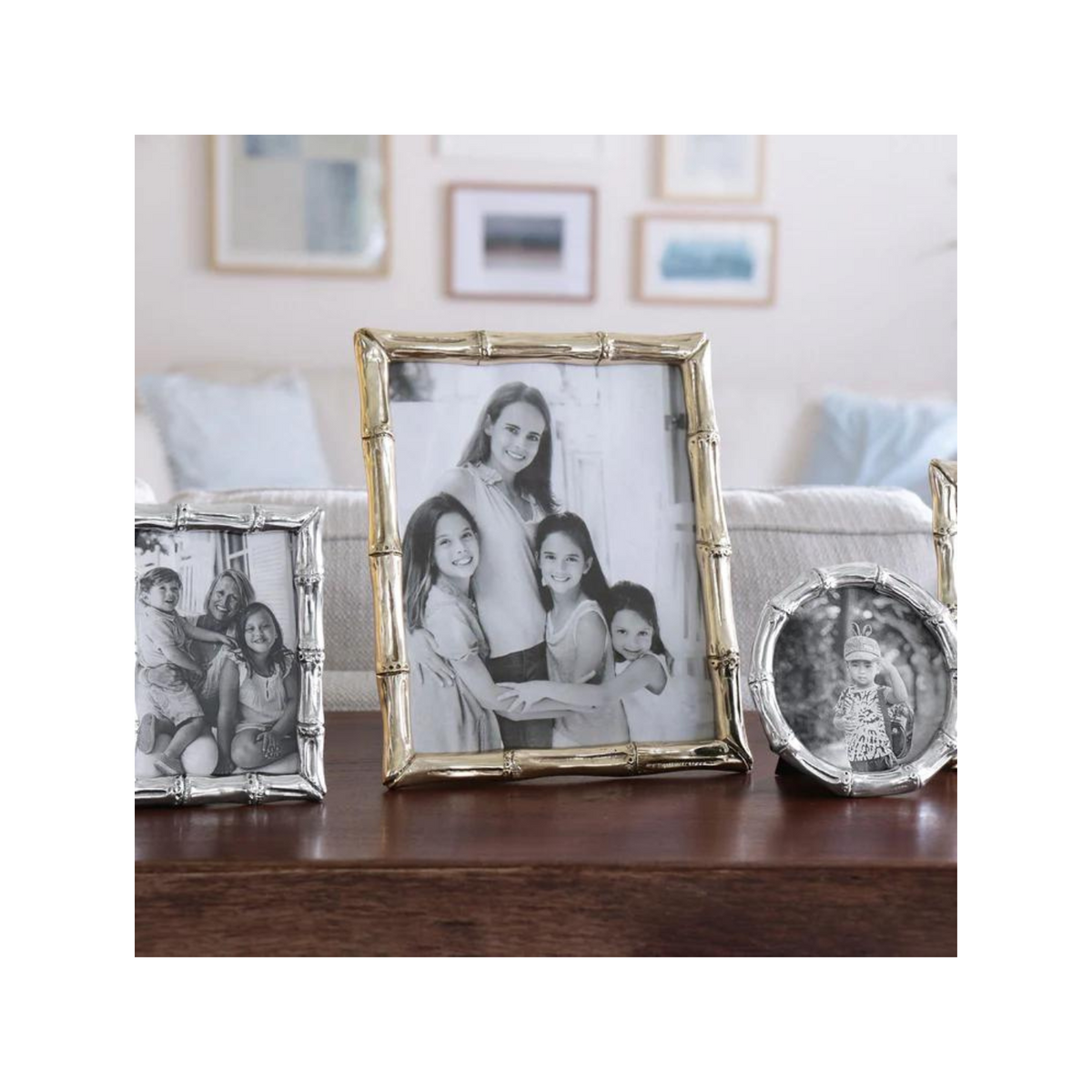 FRAME Sierra Modern Bamboo 8 x 10 Frame (Gold)