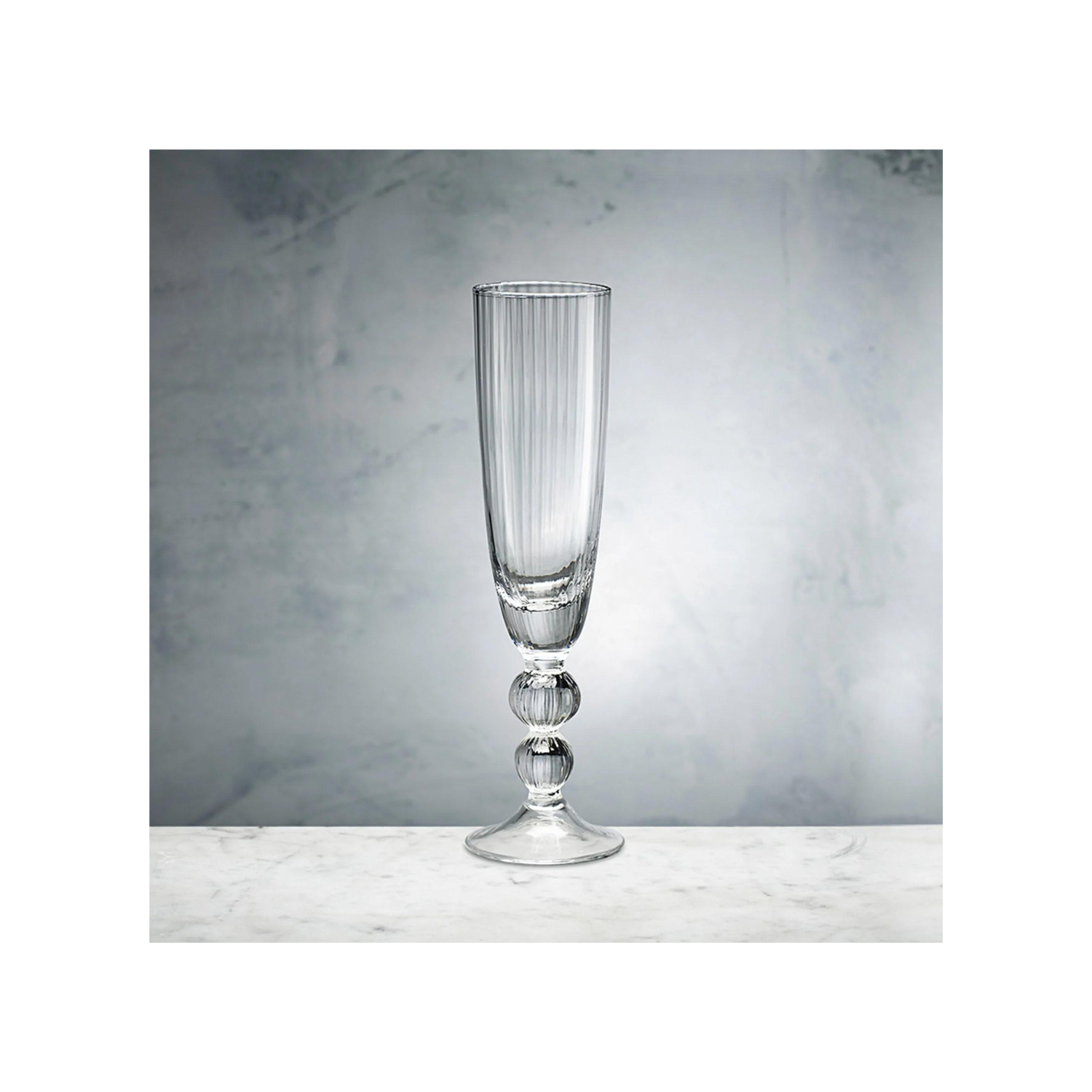 GLASS
Venice Champagne Flute Set of 4 (Clear)