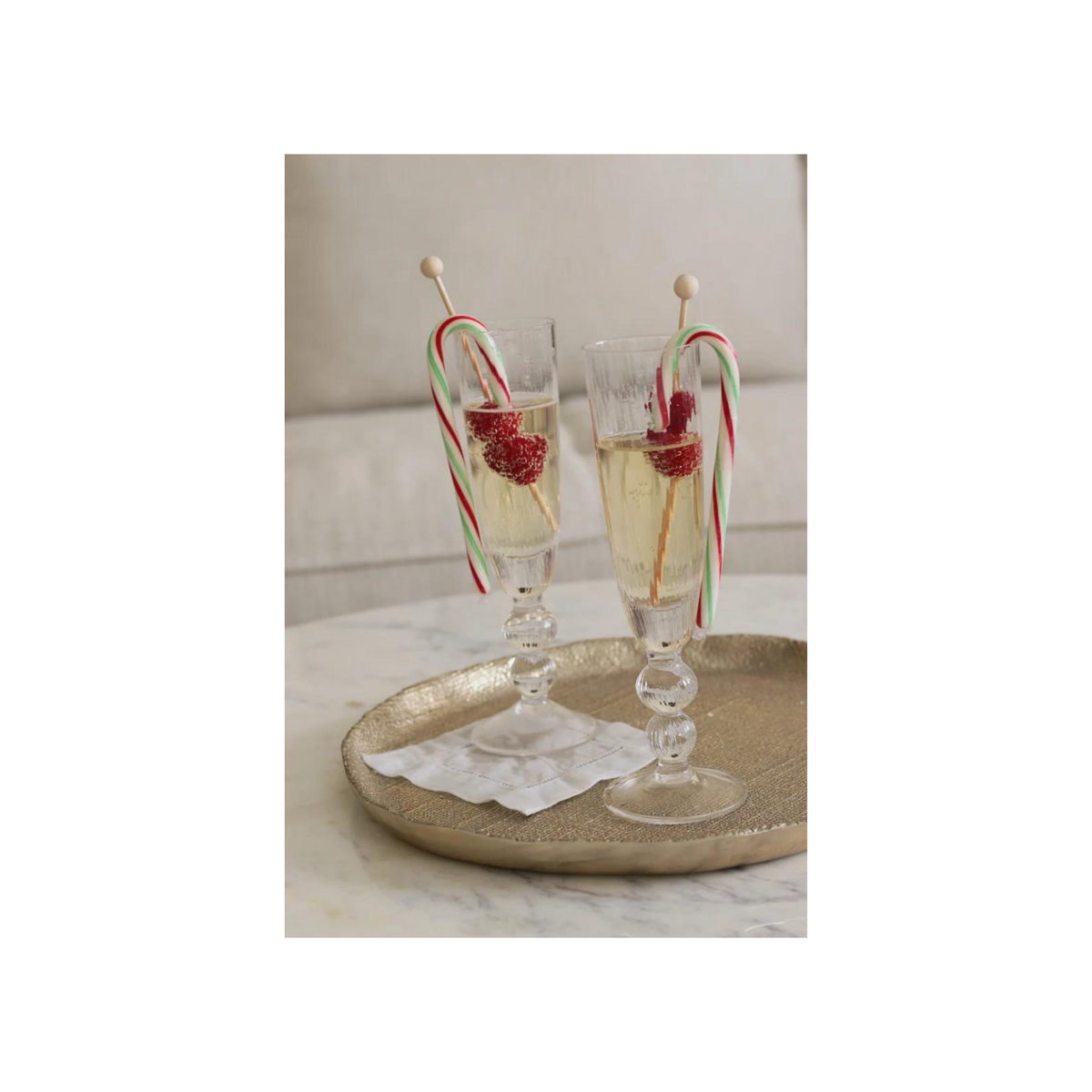 GLASS Venice Champagne Flute Set of 4 (Clear)