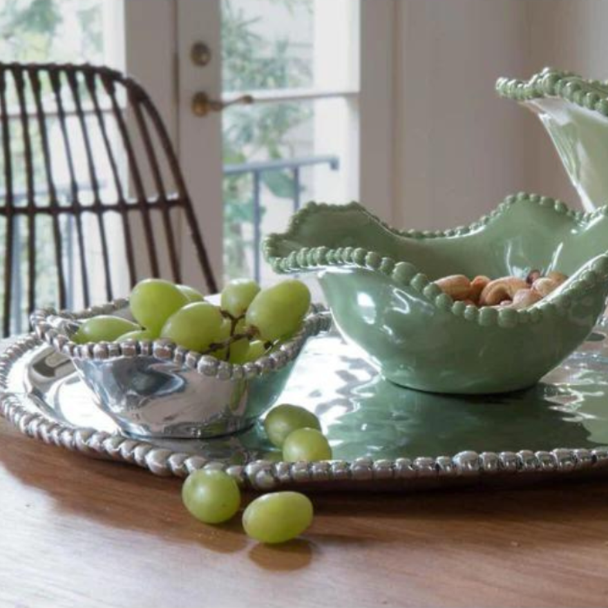 Organic Pearl Sauce Bowl