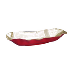 THANNI Vento Long Centerpiece (Red and Gold)