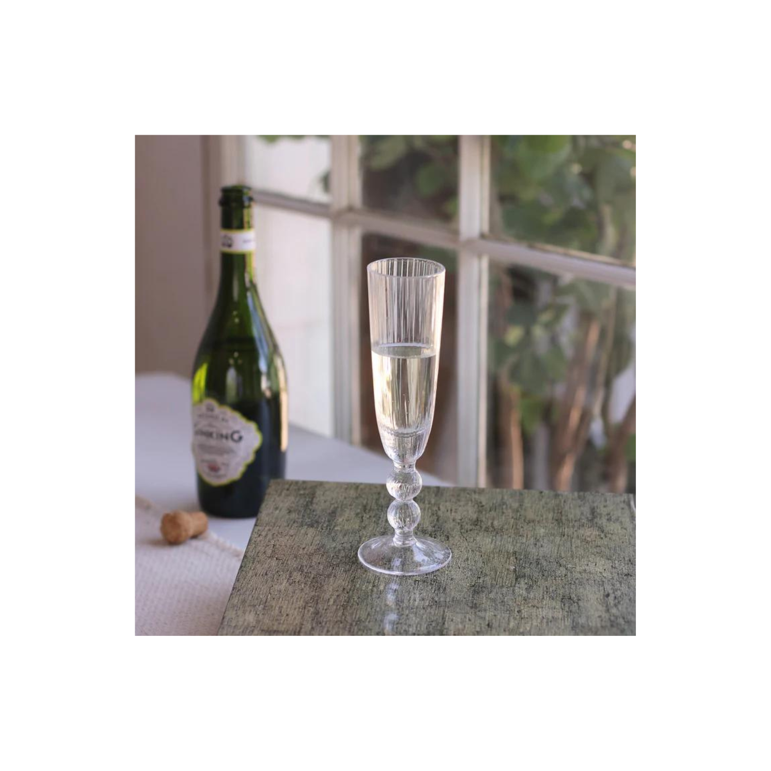 GLASS
Venice Champagne Flute Set of 4 (Clear)