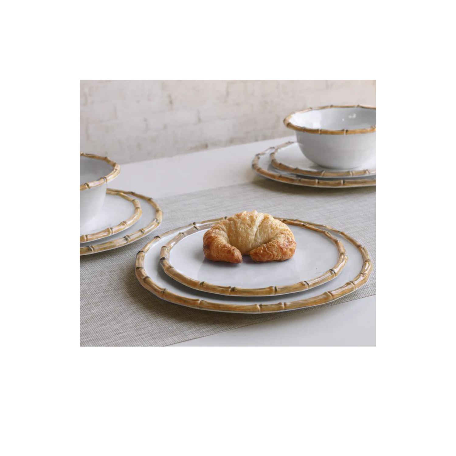 VIDA Bamboo 11" Dinner Plate, Set of 4