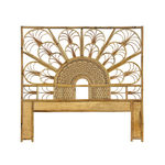 Peacock Queen Headboard - Clear Coat