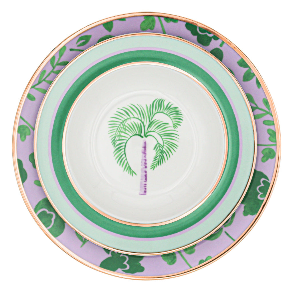 Bernadette Leaf Dinner Plate - Set of 4 (+1 Bonus Plate)