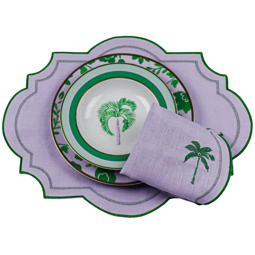 Bernadette Leaf Dinner Plate - Set of 4 (+1 Bonus Plate)