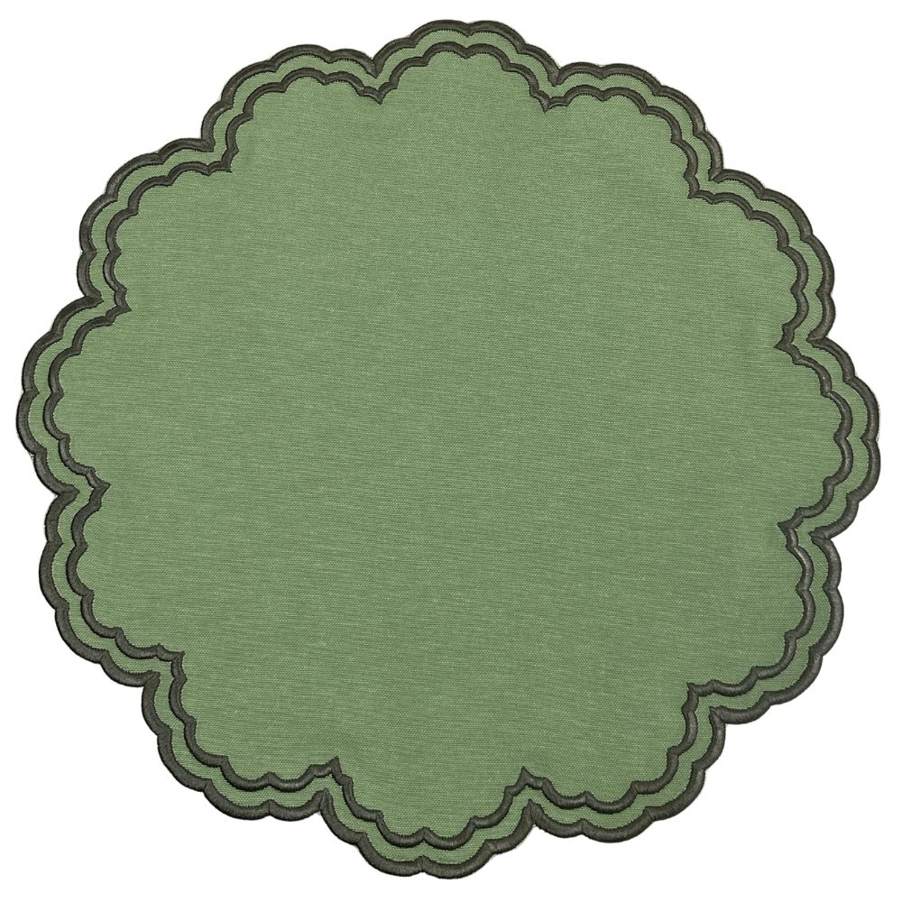 Bettina Placemat - Fern and Cocoa (Set of 4)