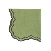 Bettina Napkin - Sage and Cocoa (Set of 4)