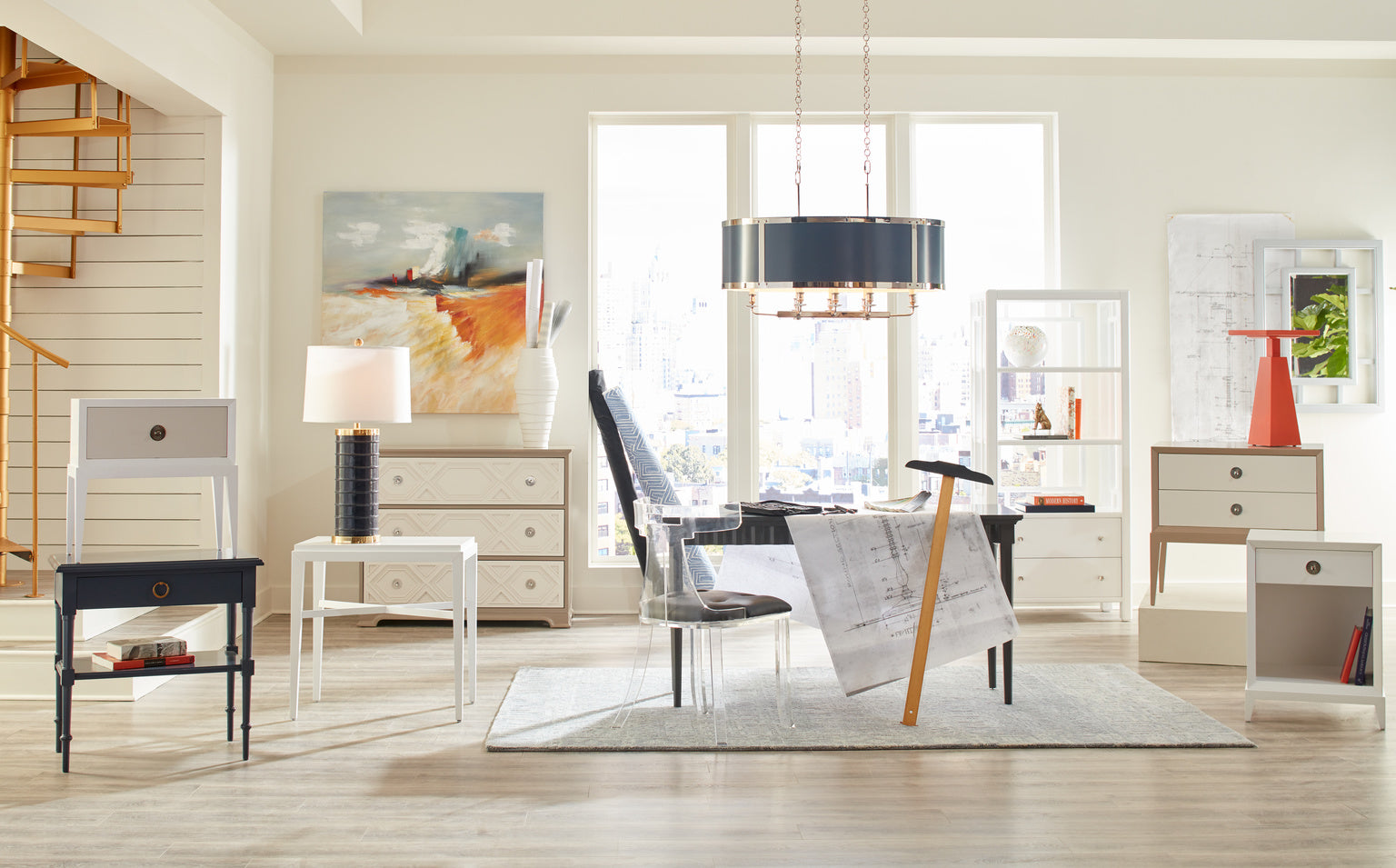 Beveled Nightstand
