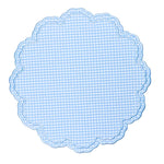 Bettina Placemat - Blue Gingham (Set of 4)