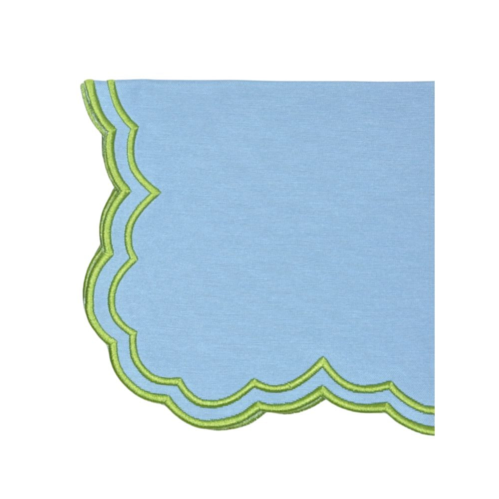Bettina Napkin - Blue & Green (Set of 4)