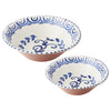 Casa Nuno Bowls, Blue/White, Two Sizes