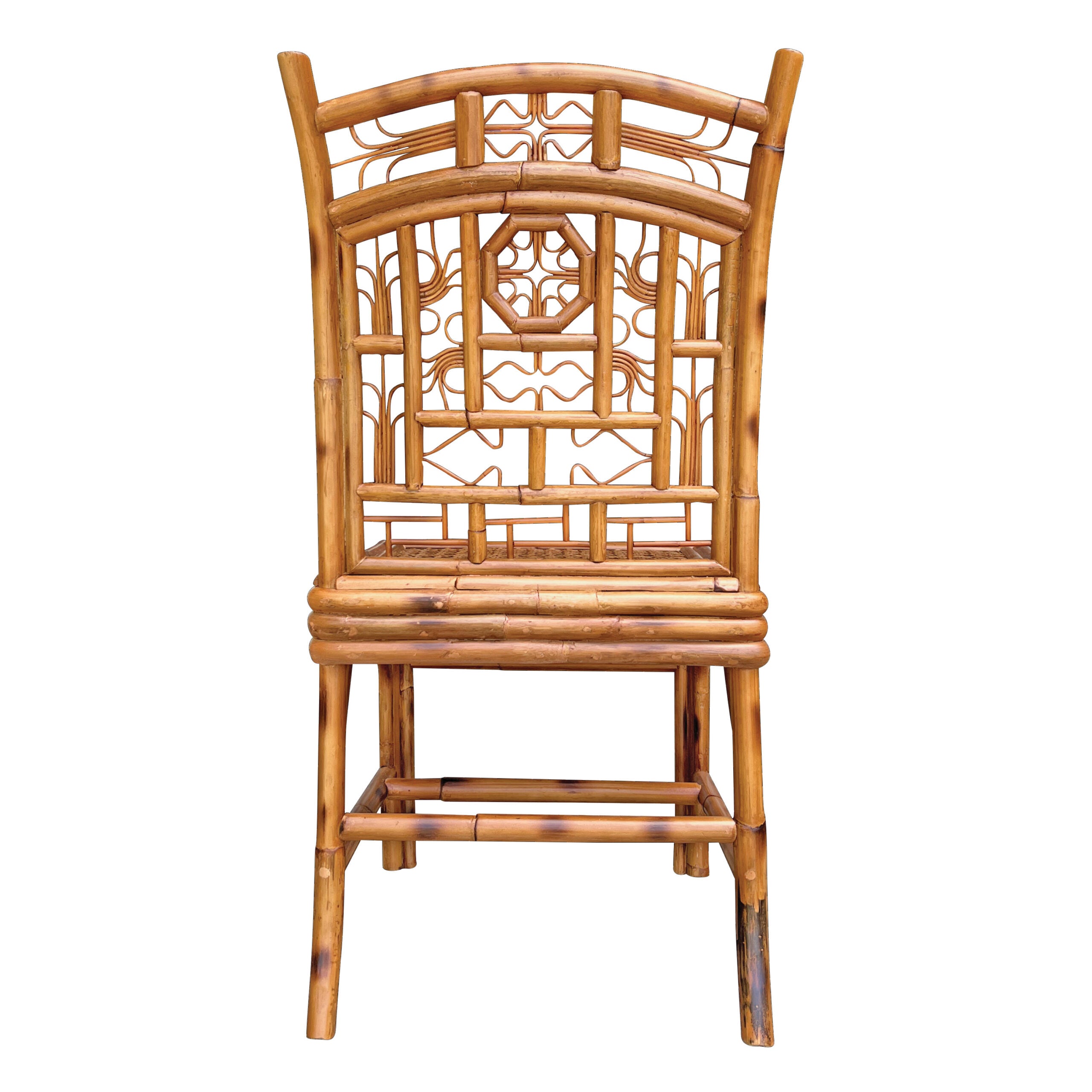 Mandarin Sidechair - Vintage Cane