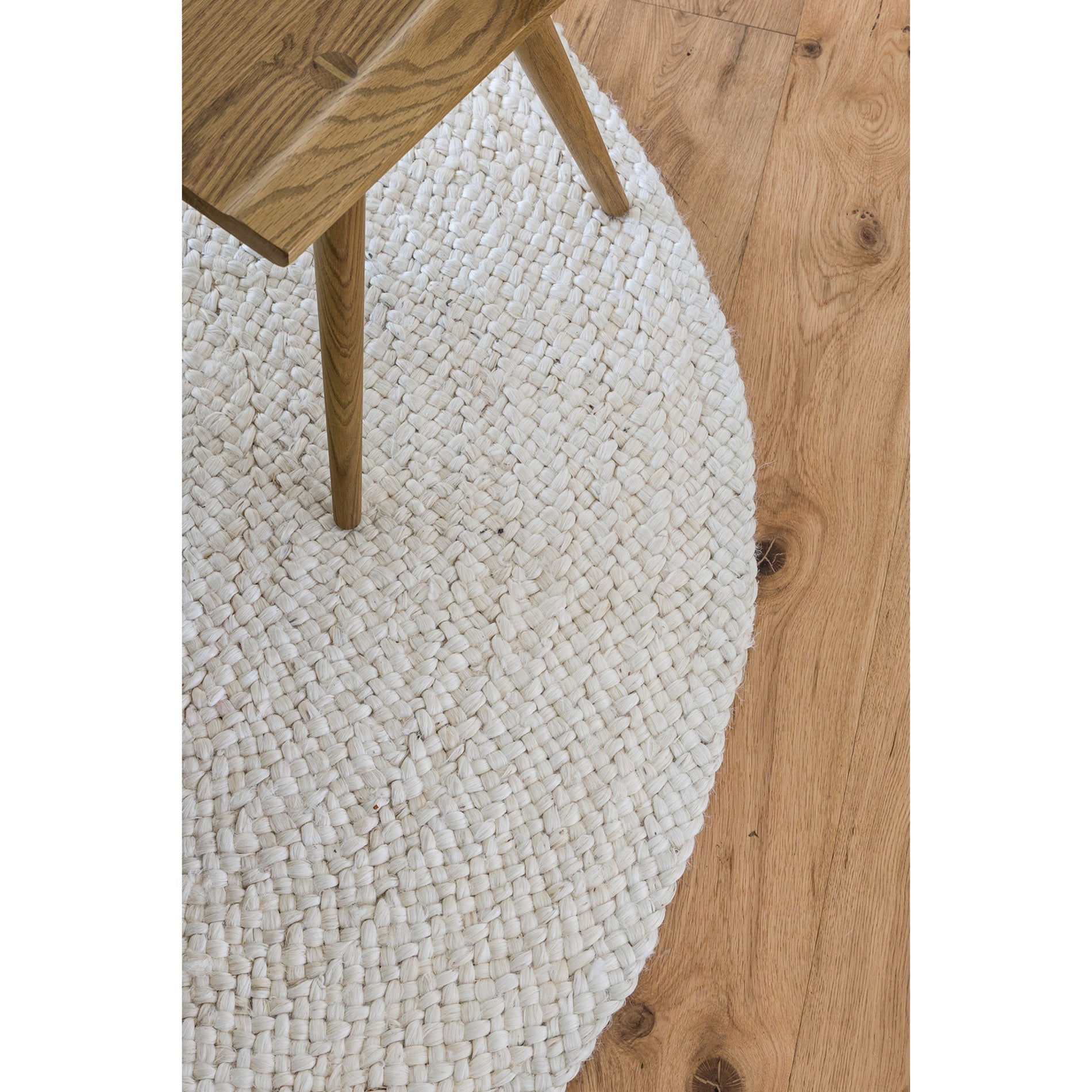 Pure Salt Cassis Braid Bleach Rug