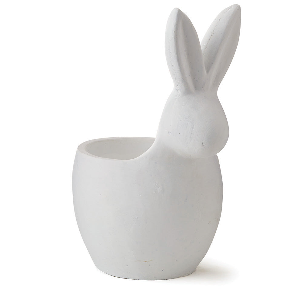 White Bunny Cachepot