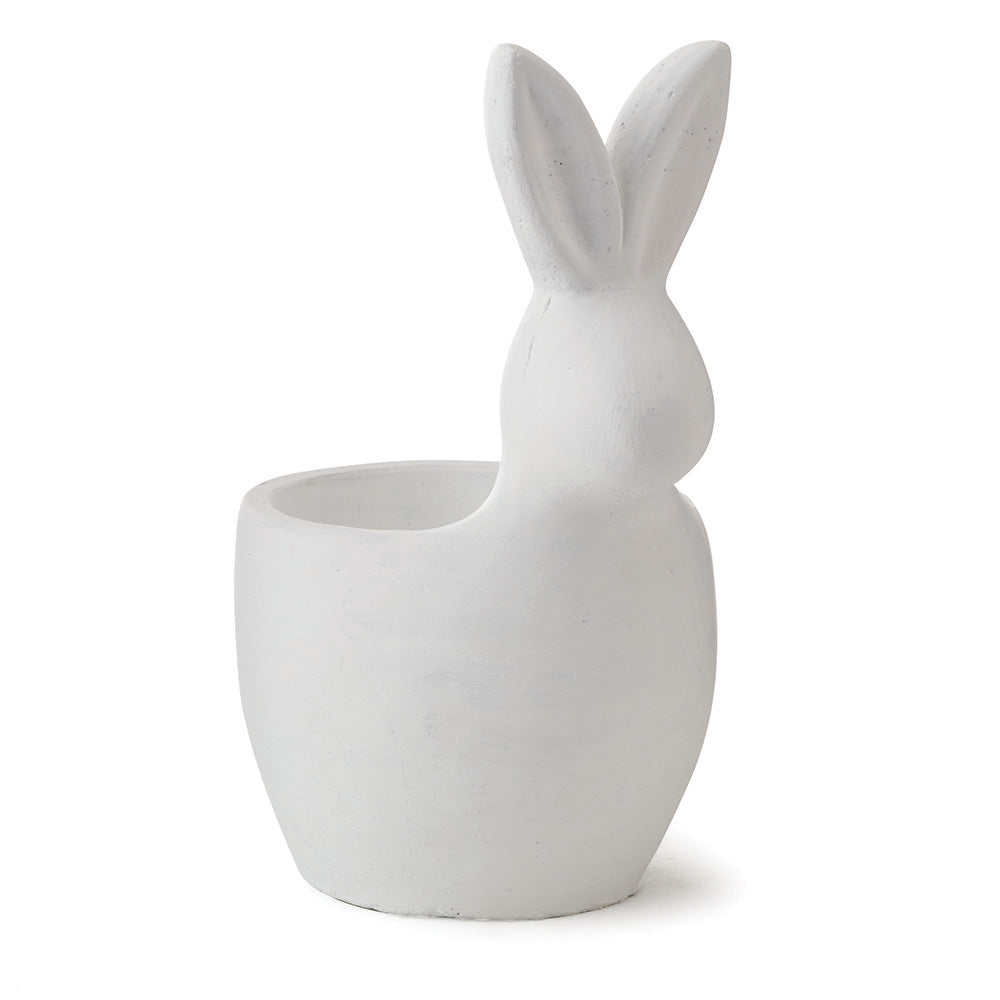 White Bunny Cachepot