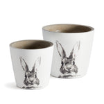 Bunny Pots, Set of 2