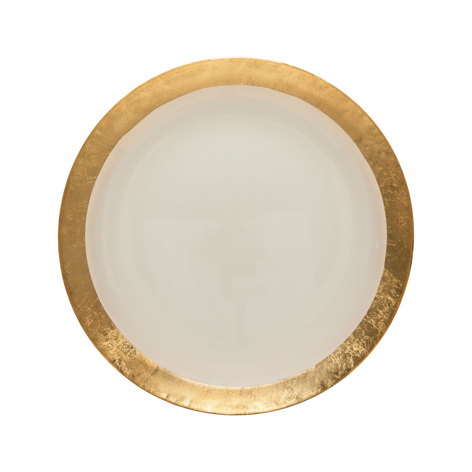 Glass Band Charger Plate Camilla by Casafina