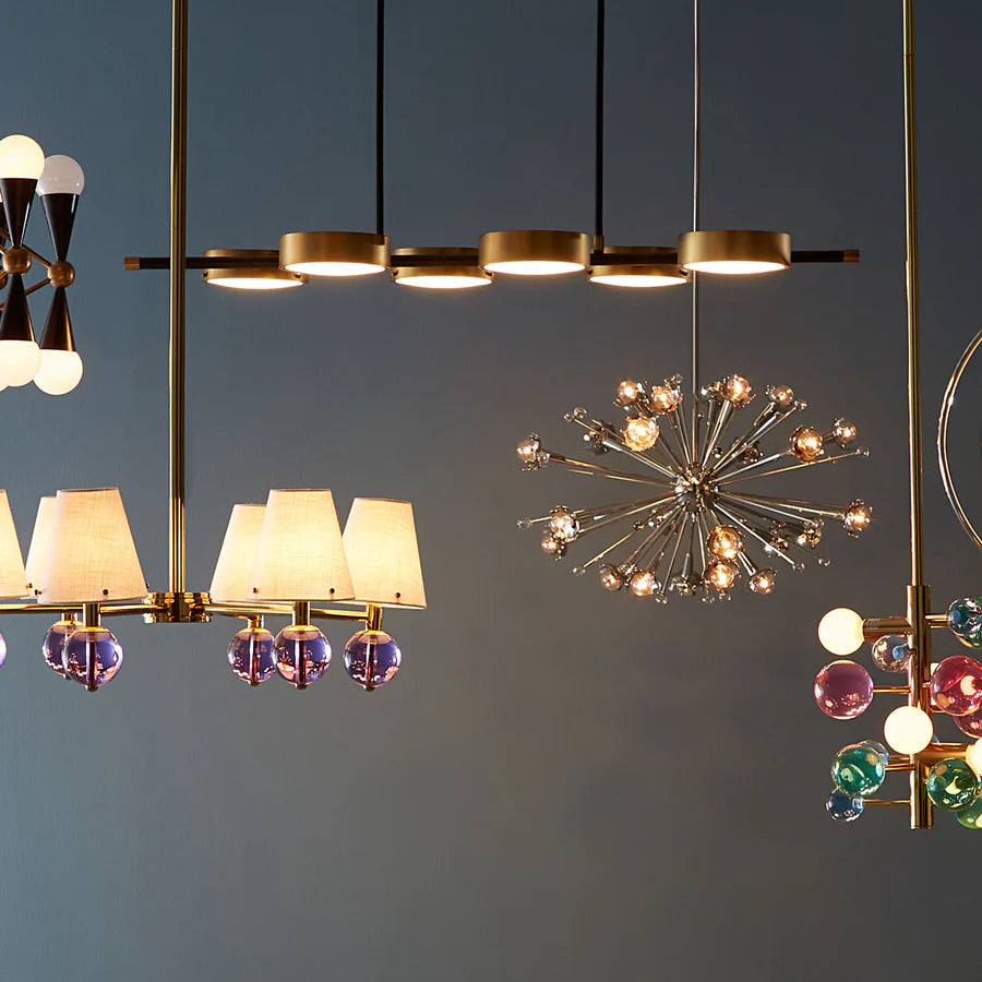 Sputnik Chandelier - Brass