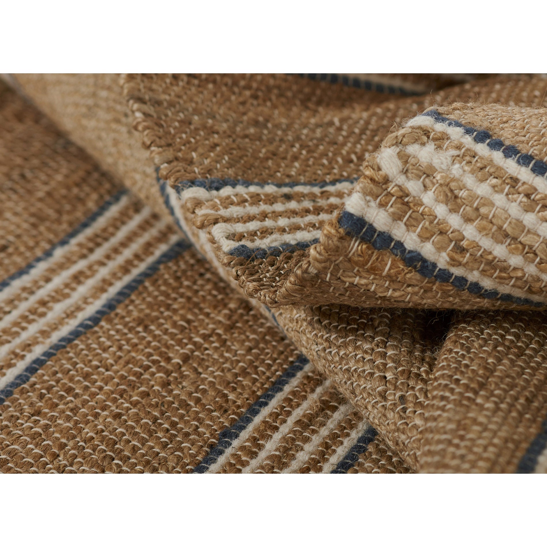Erin Gates by Momeni Chestnut Stripe Hand Woven Wool Area Rug