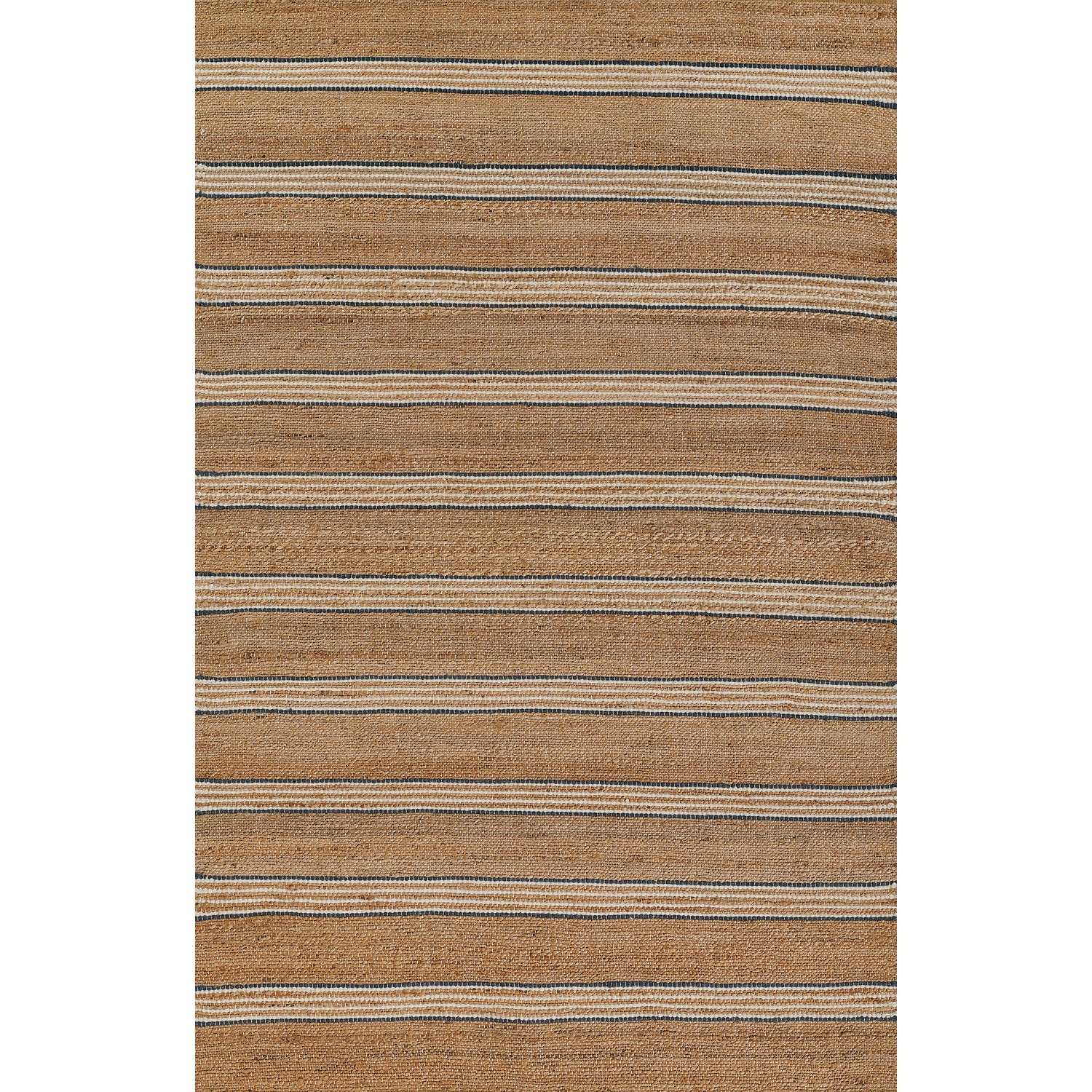 Erin Gates by Momeni Chestnut Stripe Hand Woven Wool Area Rug