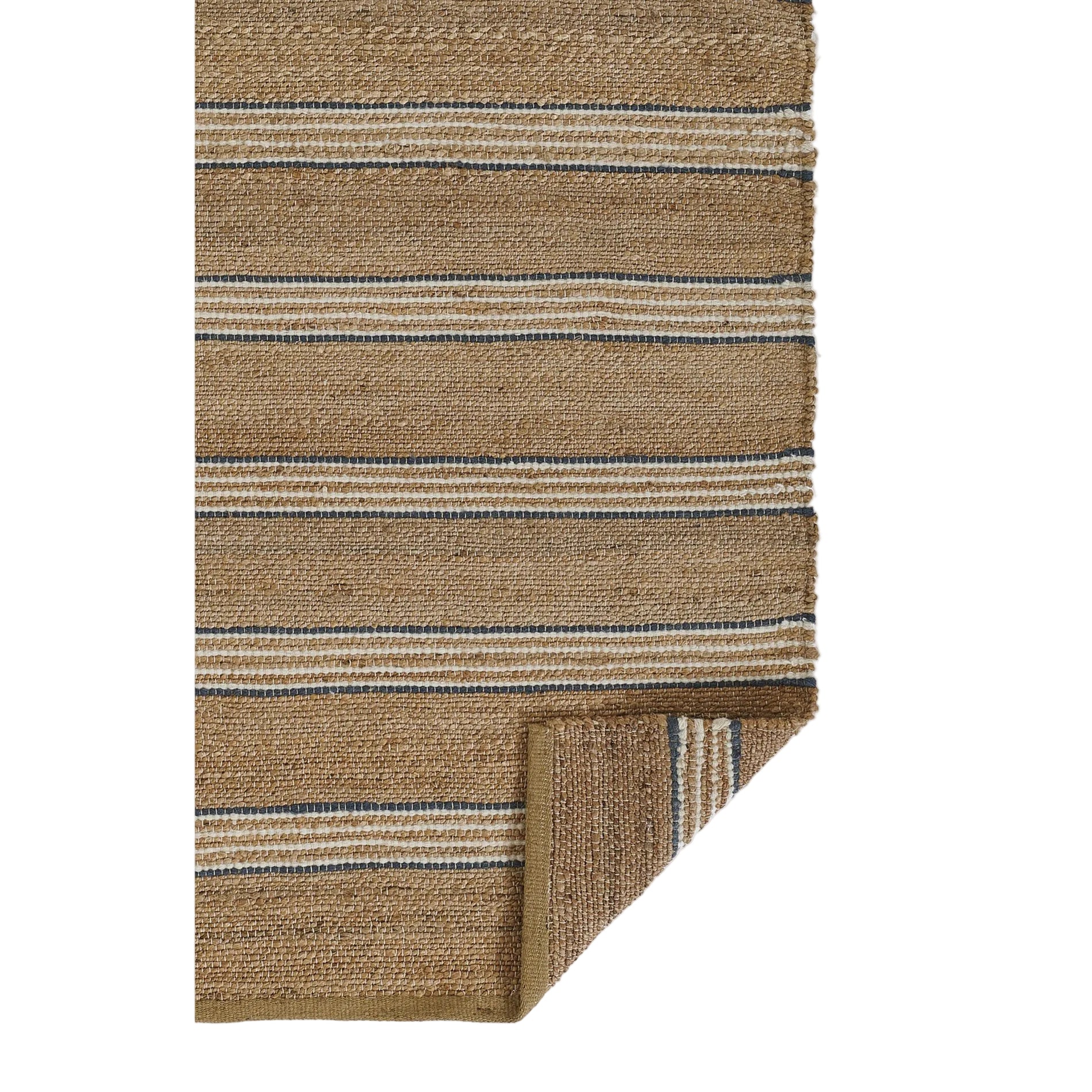 Erin Gates by Momeni Chestnut Stripe Hand Woven Wool Area Rug