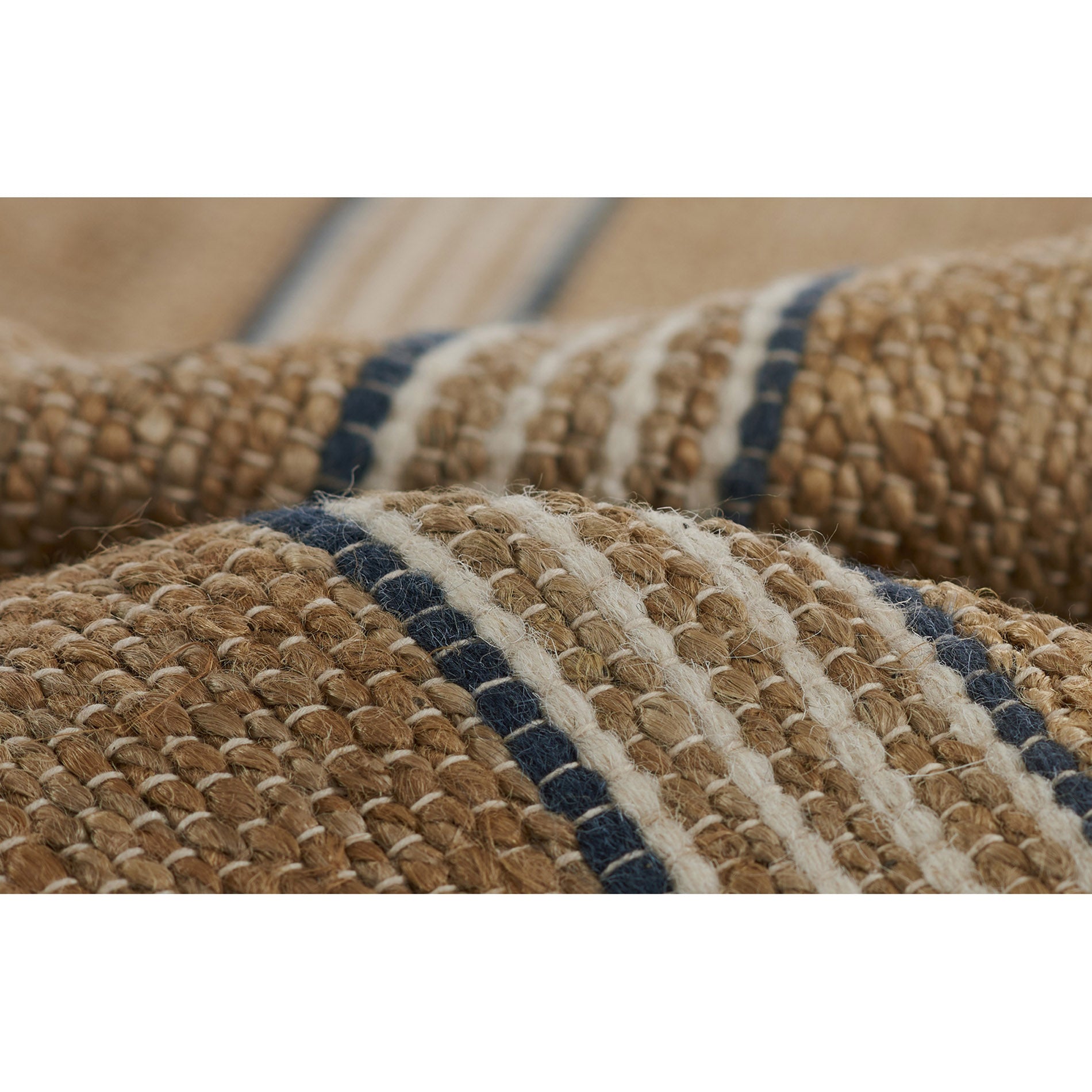 Erin Gates by Momeni Chestnut Stripe Hand Woven Wool Area Rug