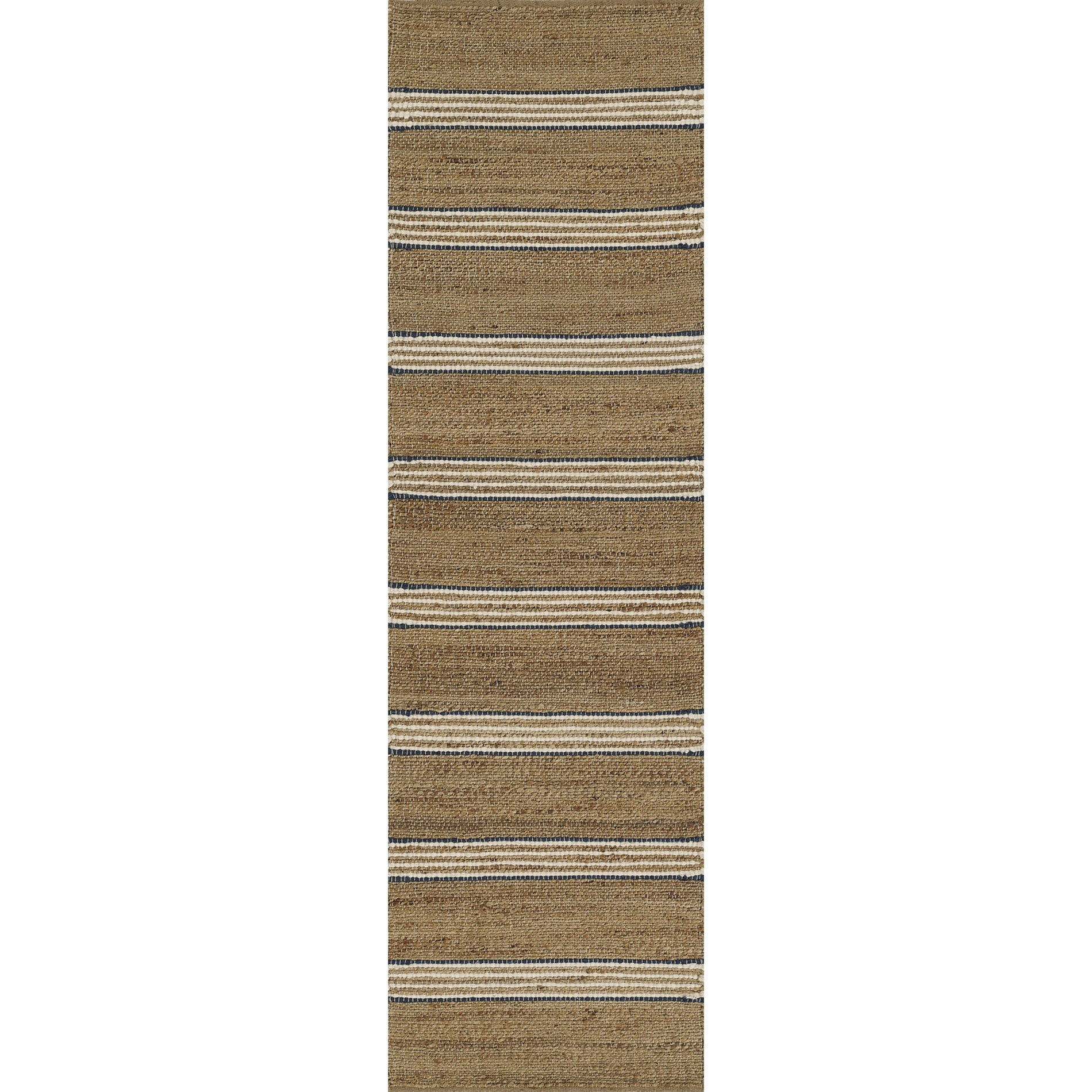 Erin Gates by Momeni Chestnut Stripe Hand Woven Wool Area Rug