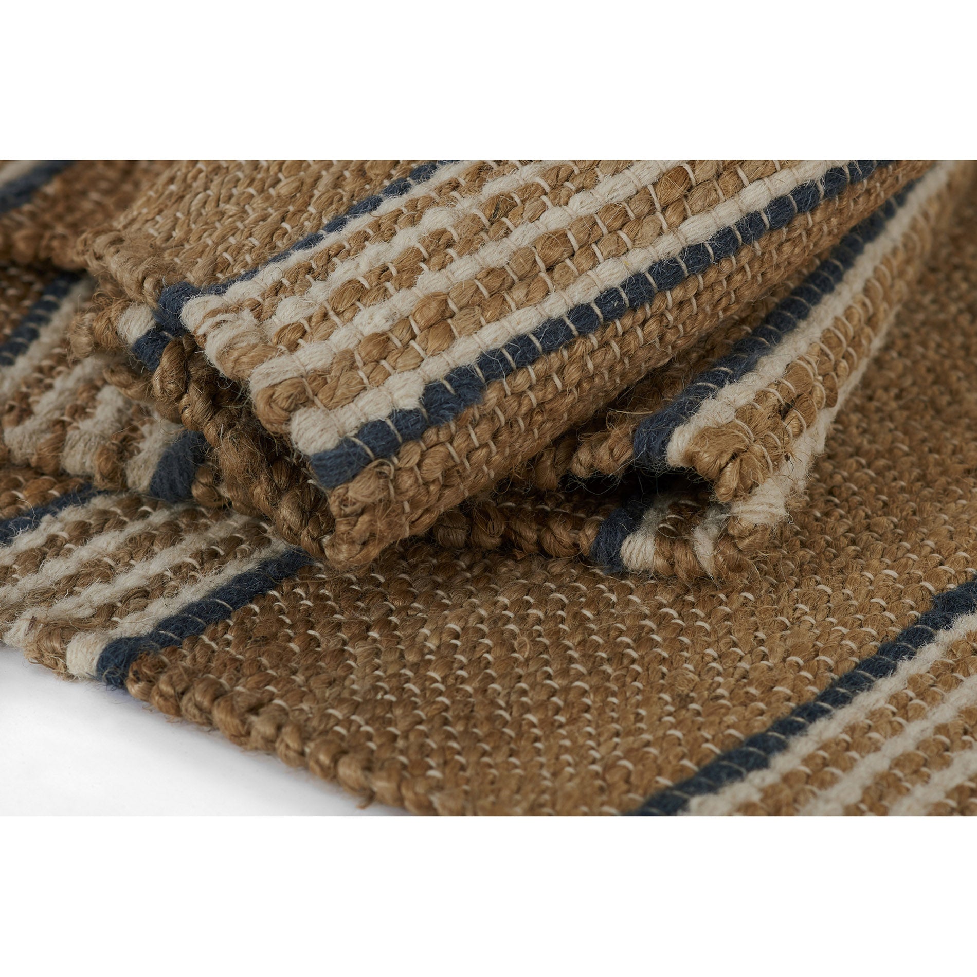 Erin Gates by Momeni Chestnut Stripe Hand Woven Wool Area Rug