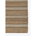 Erin Gates by Momeni Chestnut Stripe Brown Hand Woven Wool Area Rug