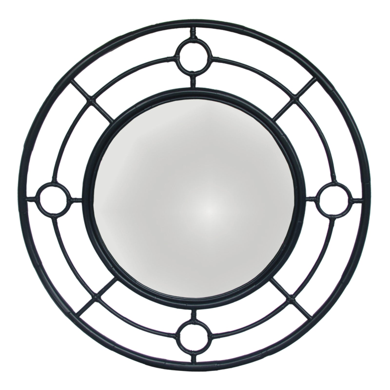 Porthole Mirror Large - Basic Black