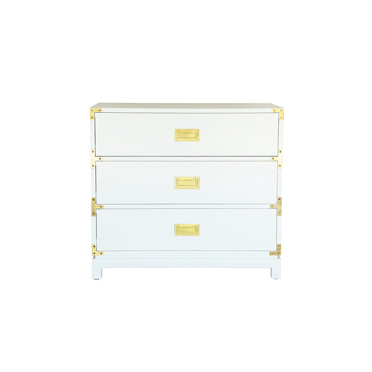 Small Carlyle Campaign Dresser - White
