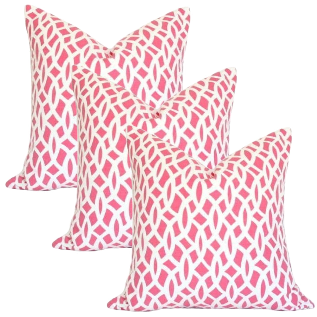 Chain Link Cerise - Set of 3