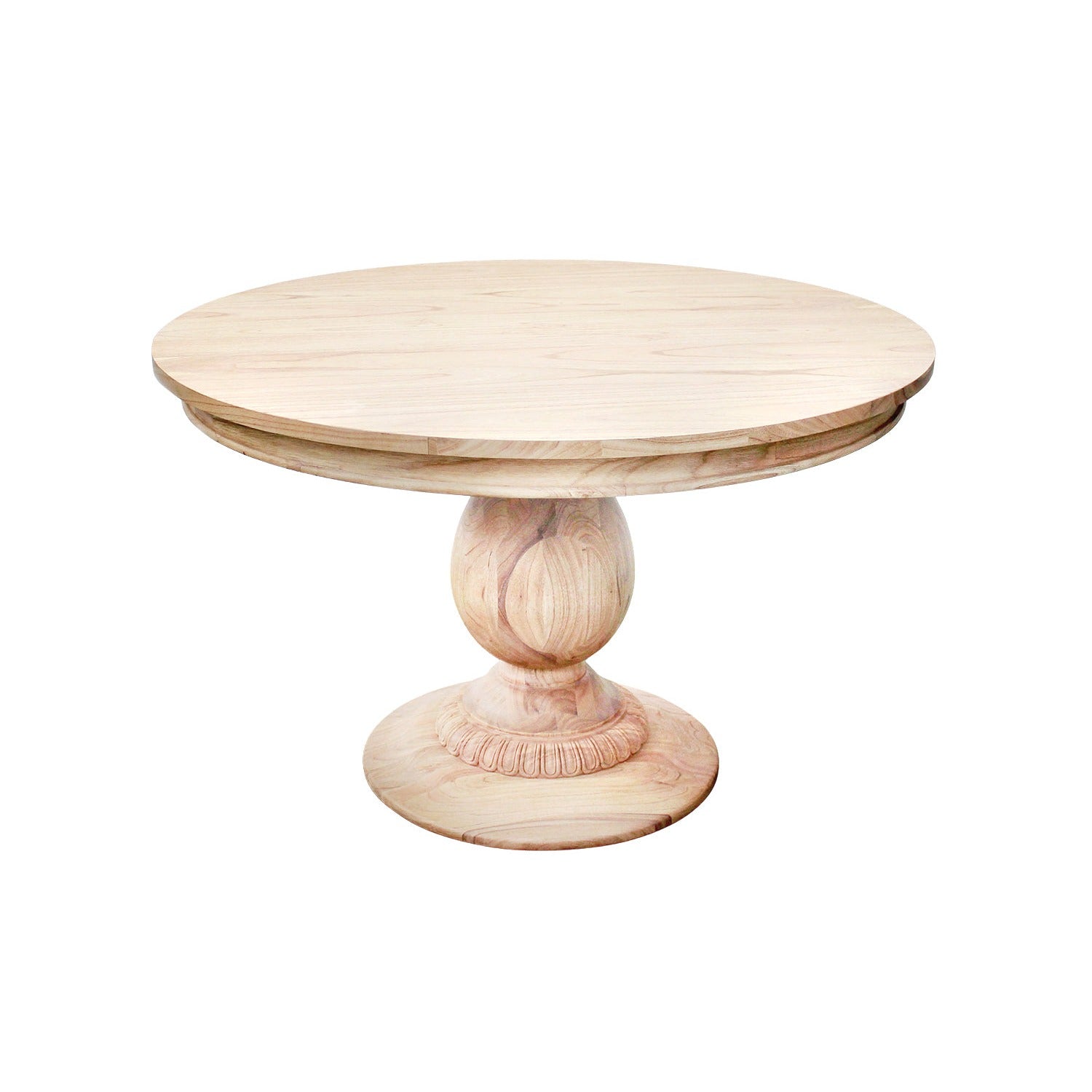 48" Charlotte Pedestal Table (Natural)