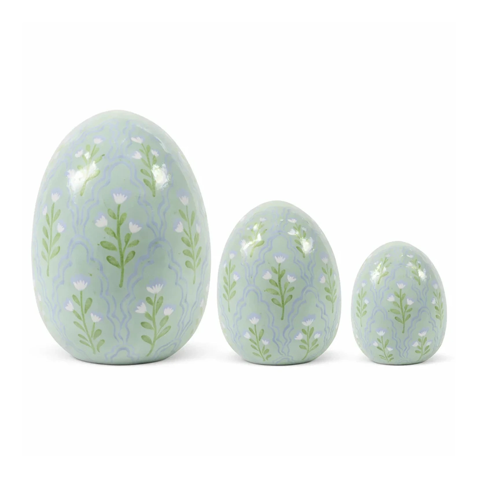 Sage Green & Lavender Tulip Egg