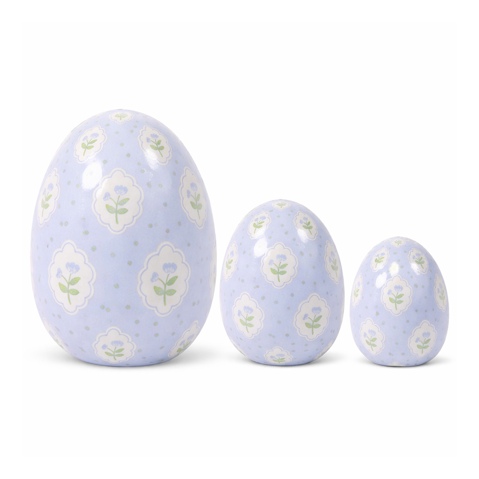 Lavender Polka Dot & Tulip Egg