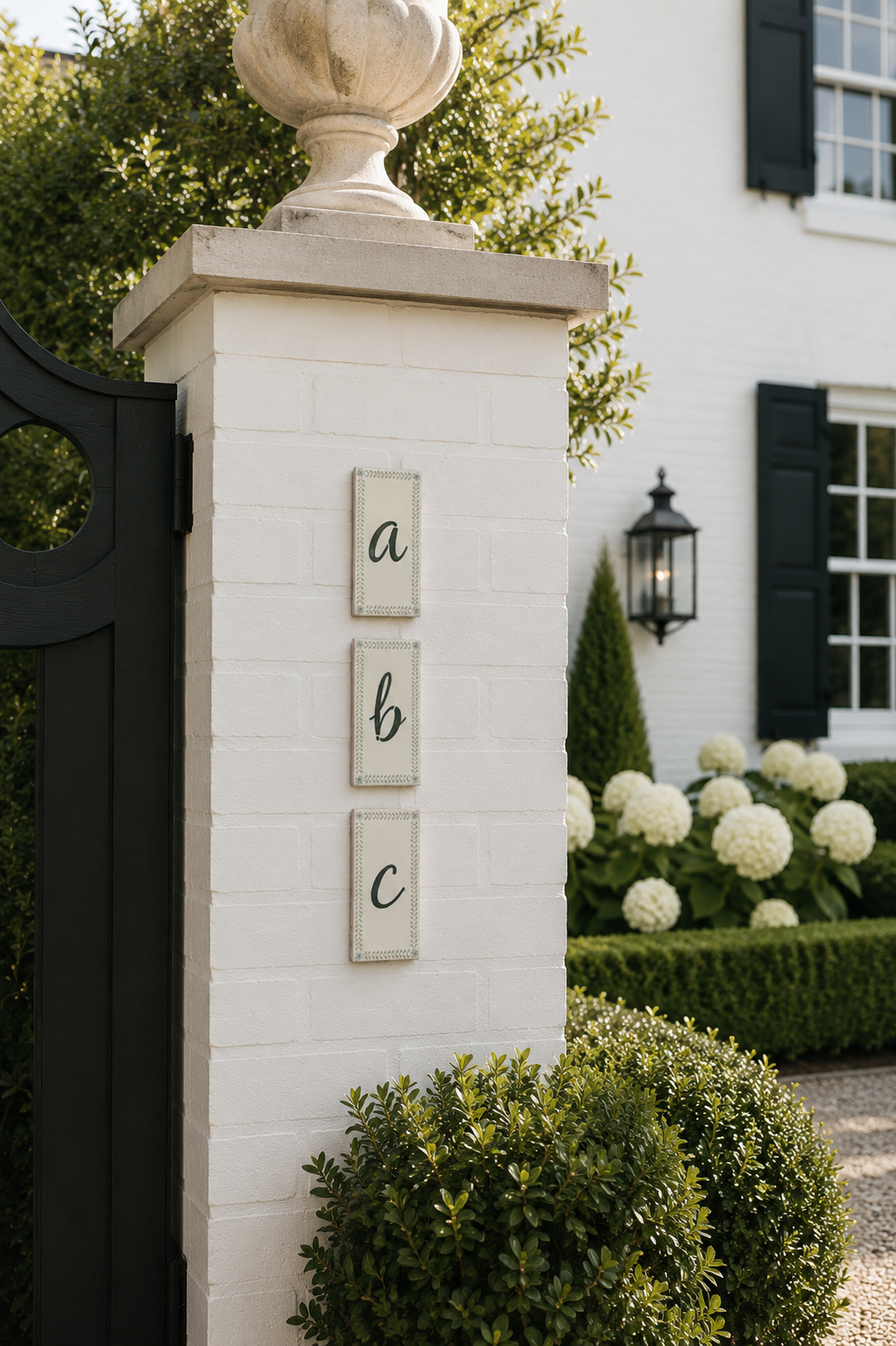 Portuguese House Numbers